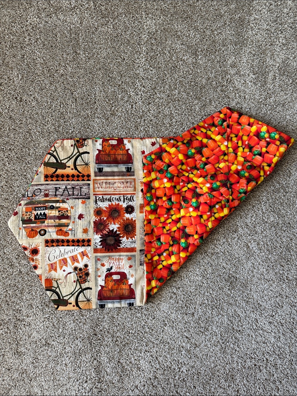 Reversible Fall Table Runner - Picture 5 of 5